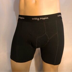 Black (Willy Pippin) New “Trunk Style” Boxer Briefs